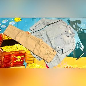 Calvin Klein shirt and pant set